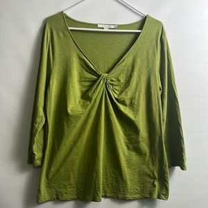 Boden green top. Size 12